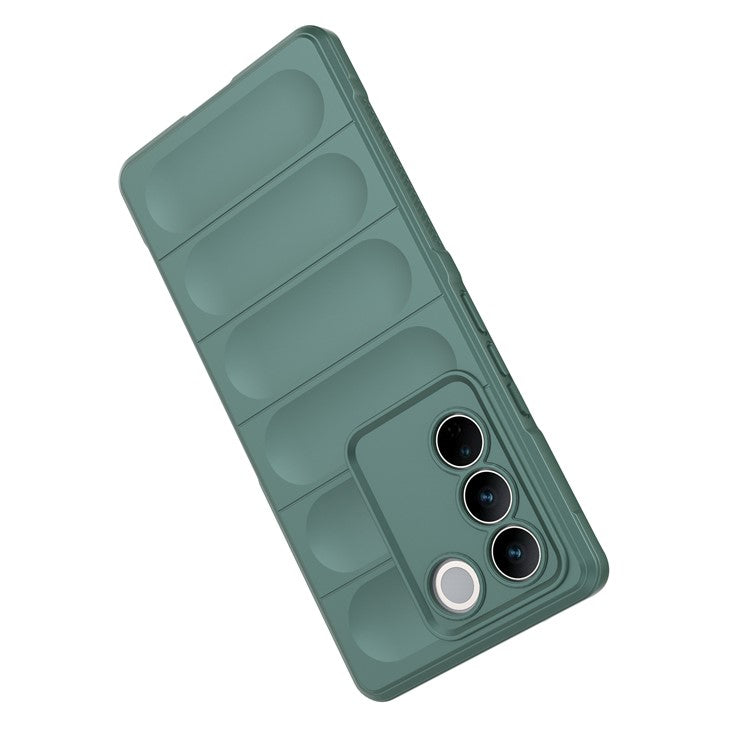 Soft TPU Phone Case for vivo S16 Pro, Anti-drop Rugged Back Phone Cover - Green