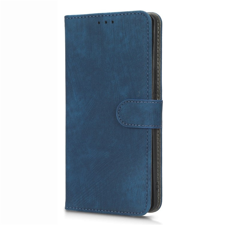 Phone Cover For vivo S16 / S16 Pro / V27 / V27 Pro RFID Blocking Flip Leather Wallet Case with Stand Anti-fall Phone Shell - Blue