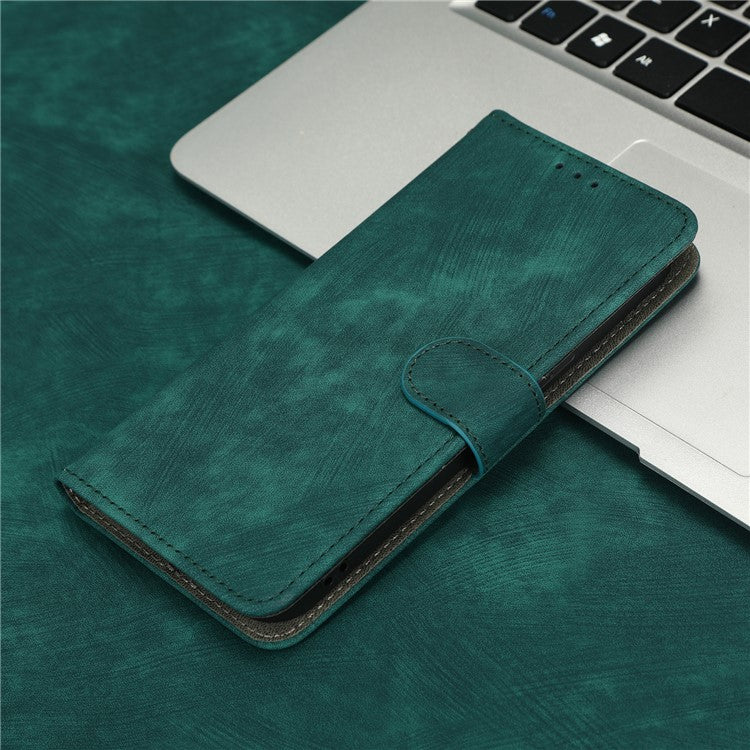 Phone Cover For vivo S16 / S16 Pro / V27 / V27 Pro RFID Blocking Flip Leather Wallet Case with Stand Anti-fall Phone Shell - Green