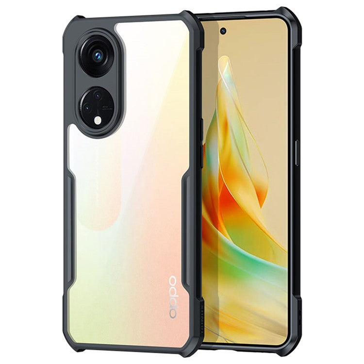 XUNDD For Oppo Reno8 T 5G / A1 Pro 5G Anti-scratch Clear Phone Case Acrylic+TPU Phone Cover