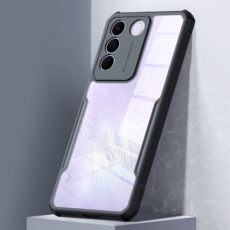 XUNDD For vivo S16e 5G / V27e 5G Mobile Phone Case Acrylic+TPU Transparent Anti-scratch Phone Cover