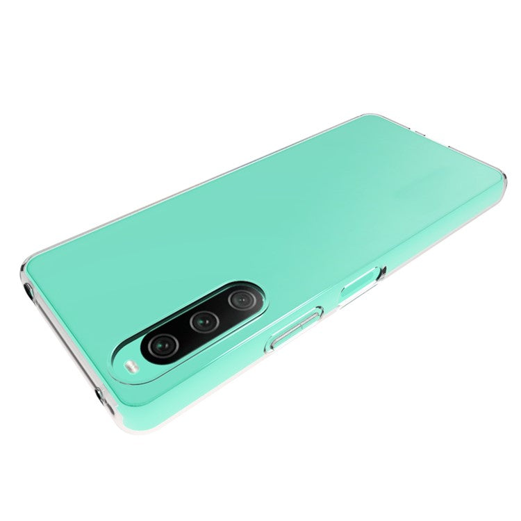 10Pcs / Pack For Sony Xperia 10 V Soft TPU Phone Case Inner Watermark-Free Clear Mobile Phone Cover