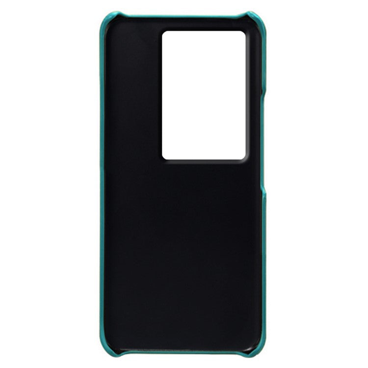 For vivo iQOO 11 Pro 5G Phone Cover Dual Card Slots PU Leather Coated PC Back Cover - Green