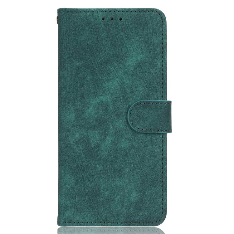 For Realme 9i 4G / Oppo A36 / A76 / A96 4G Leather Phone Case RFID Blocking Phone Wallet Stand Cover with Strap - Green