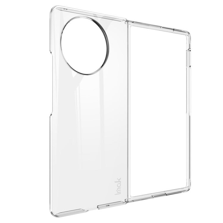 IMAK Air II Pro Clear Phone Case for vivo X Fold2 , Two-Piece Design Hard PC Shell (Upper Cover+Lower Cover)