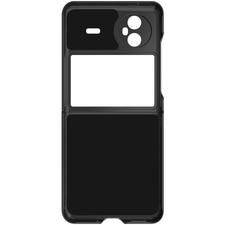 IMAK Ruiyi Series for vivo X Flip PU Leather + PC Phone Case Two-Piece Design Carbon Fiber Texture Non-Slip Cover