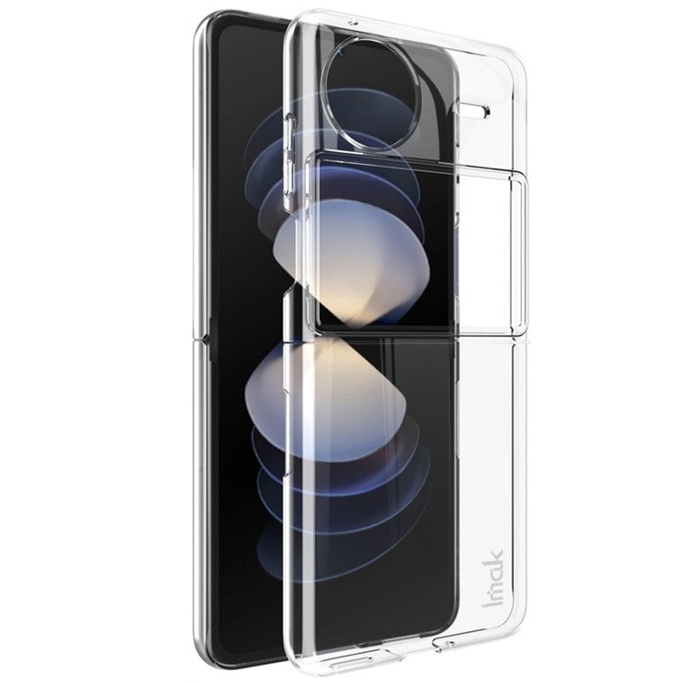 IMAK Air II Pro for vivo X Flip Two-Piece Design PC Crystal Phone Case (Upper Cover+Lower Cover)