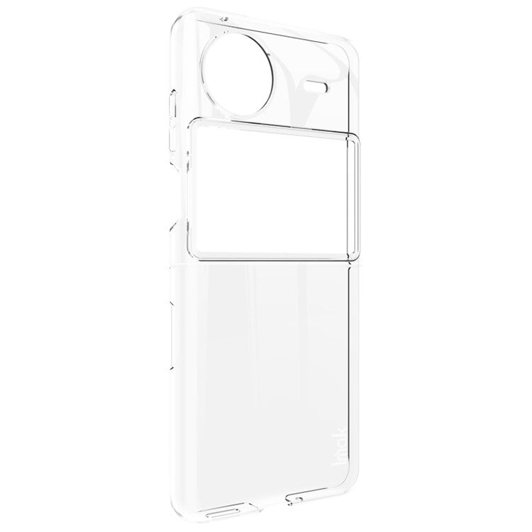 IMAK Air II Pro for vivo X Flip Two-Piece Design PC Crystal Phone Case (Upper Cover+Lower Cover)