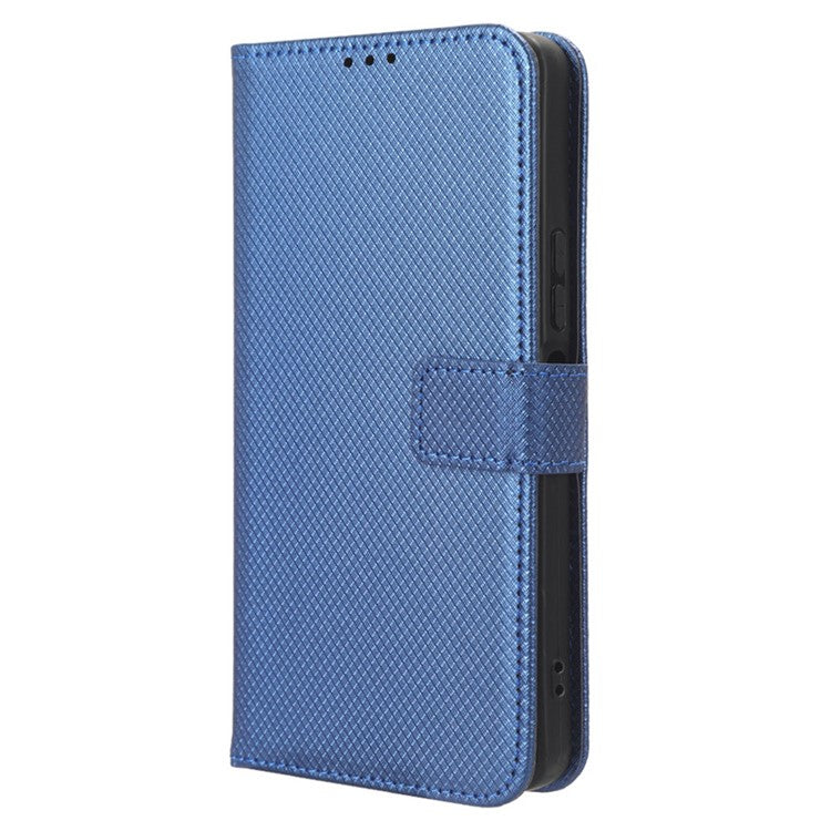 For vivo Y36 4G (Global) / Y36 5G (Global) / Y78 5G (China) / Y78m 5G / Y27 5G / Y27s 4G / Y77t 5G / Y78 5G Stand Wallet Leather Case - Blue