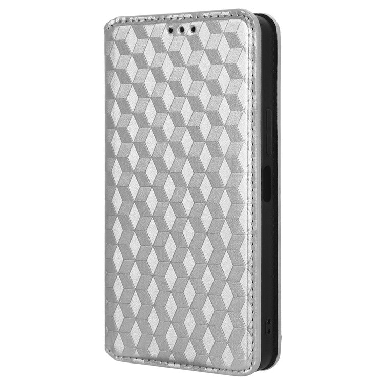 For vivo Y36 4G (Global) / Y36 5G (Global) / Y78 5G (China) / Y78m 5G / Y27 5G / Y27s 4G / Y77t 5G / Y78 5G  PU Leather Case Phone Wallet - Silver