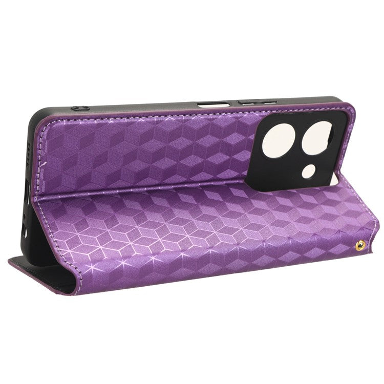 For vivo Y36 4G (Global) / Y36 5G (Global) / Y78 5G (China) / Y78m 5G / Y27 5G / Y27s 4G / Y77t 5G / Y78 5G  PU Leather Case Phone Wallet - Purple