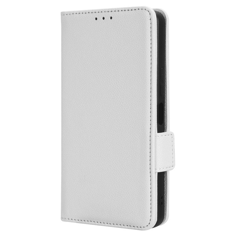 For vivo Y36 4G (Global) / Y36 5G (Global) / Y78 5G (China) / Y78m 5G / Y27 5G / Y27s 4G / Y77t 5G / Y78 5G Leather Phone Wallet Case  - White