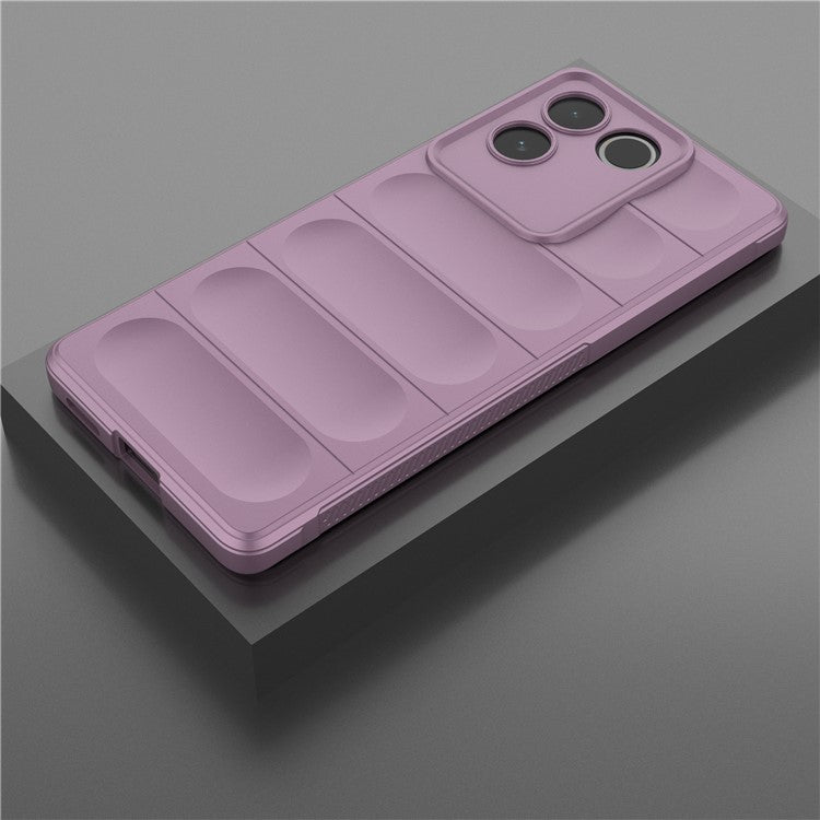 For vivo S17e 5G Flexible TPU Phone Case Drop Protection Phone Shell Protective Cover - Light Purple