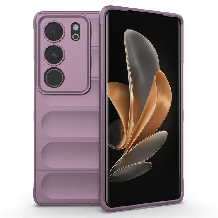 For vivo S17 5G / S17 Pro 5G Soft TPU Drop-proof Phone Case Anti-Scratch Back Cover - Light Purple