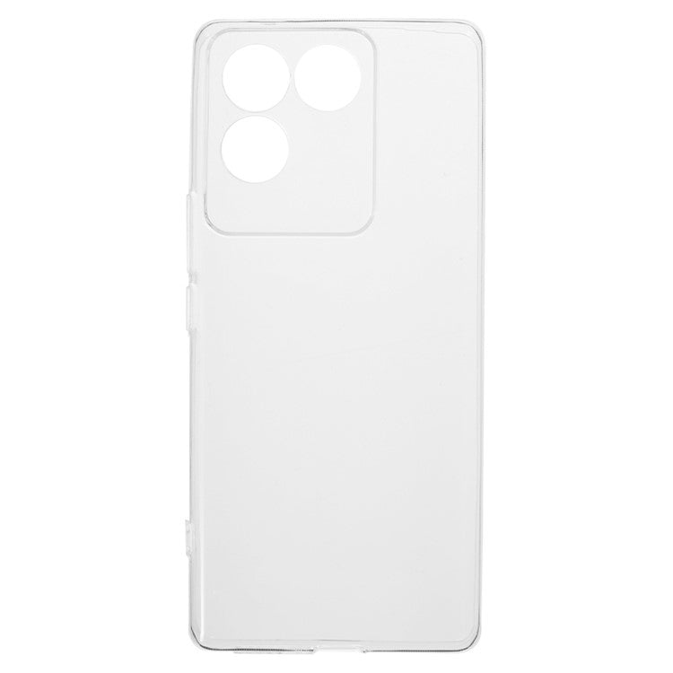 For vivo S17e 5G Ultra-Thin Phone Case Precise Cutouts Transparent Flexible TPU Phone Cover