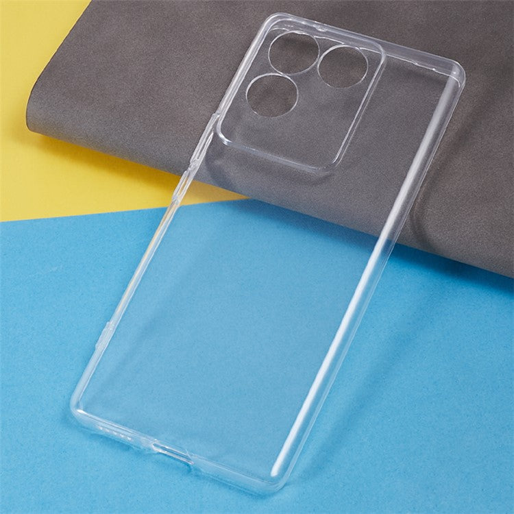 For vivo S17e 5G Ultra-Thin Phone Case Precise Cutouts Transparent Flexible TPU Phone Cover