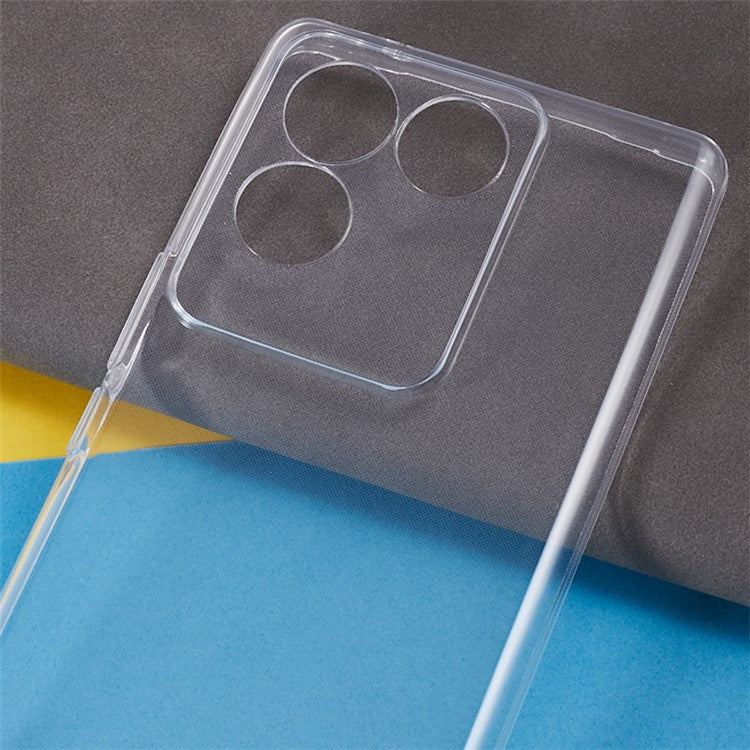 For vivo S17e 5G Ultra-Thin Phone Case Precise Cutouts Transparent Flexible TPU Phone Cover