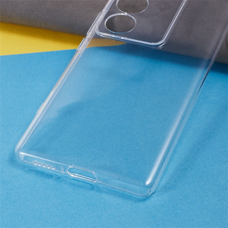 For vivo S17 Pro 5G Soft TPU Ultra-Thin Phone Back Cover Precise Camera Cutouts Clear Case