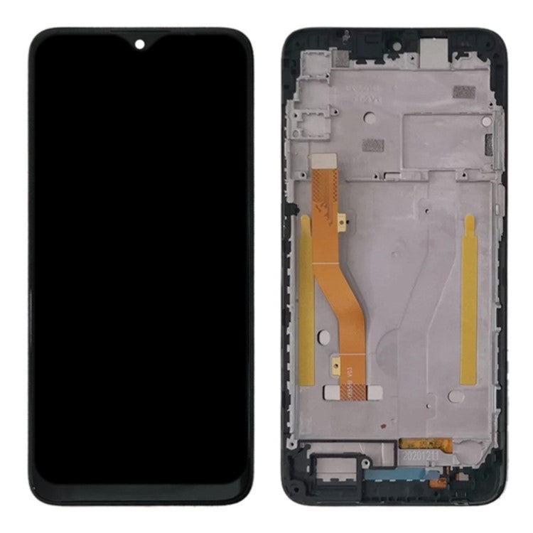 For Alcatel 1SE (2020) 5030 OEM Grade S LCD Screen and Digitizer Assembly + Frame Replacement Part (without Logo)