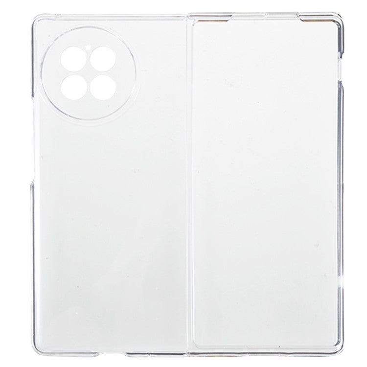 Transparent Phone Case for vivo X Fold2 , Scratch-resistant Folding Phone Hard PC Cover