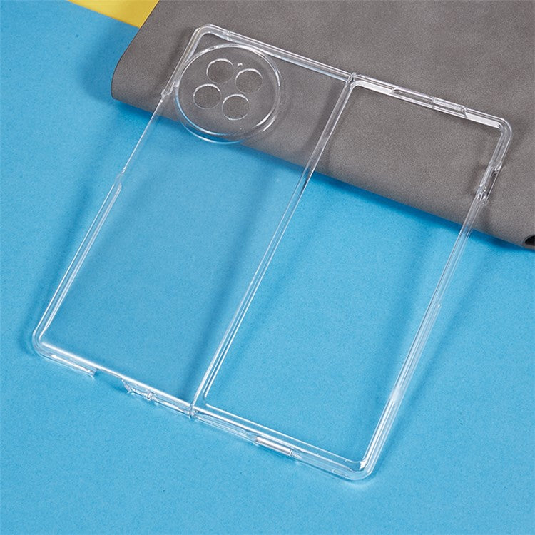 Transparent Phone Case for vivo X Fold2 , Scratch-resistant Folding Phone Hard PC Cover