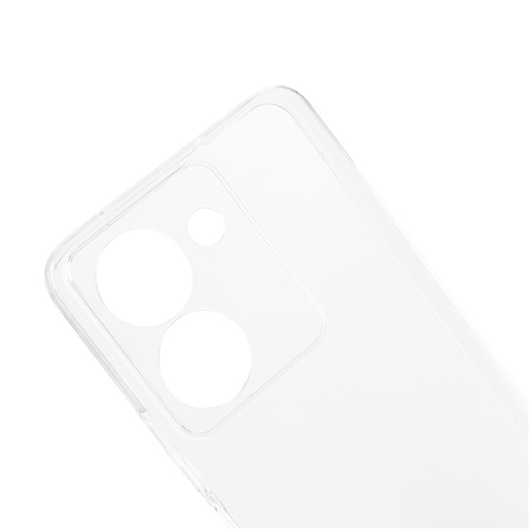 For vivo Y78 5G / Y36 5G Transparent TPU Phone Cover Ultra-Thin Precise Cutouts Smartphone Case