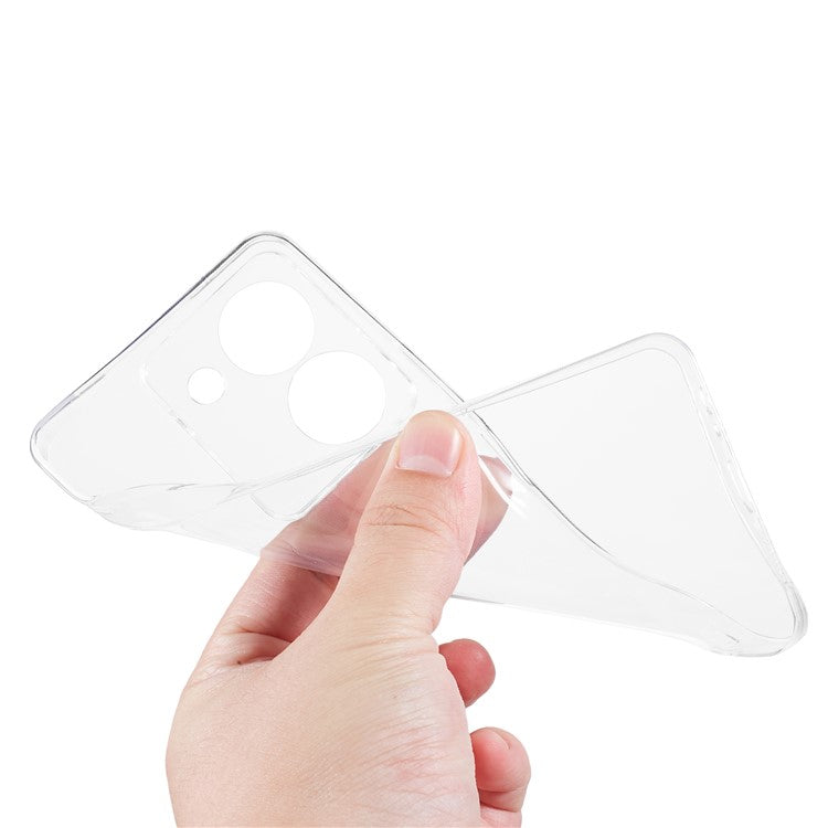 For vivo Y78 5G / Y36 5G Transparent TPU Phone Cover Ultra-Thin Precise Cutouts Smartphone Case