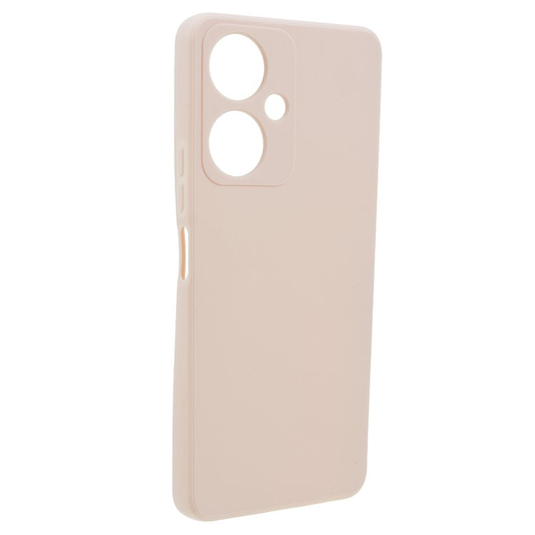 Straight Edge TPU Case for vivo Y35+ 5G / Y35m+ 5G , Precise Cutout Anti-scratch Phone Cover - Pink