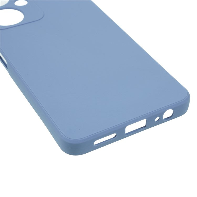 Straight Edge TPU Case for vivo Y35+ 5G / Y35m+ 5G , Precise Cutout Anti-scratch Phone Cover - Lavender Grey