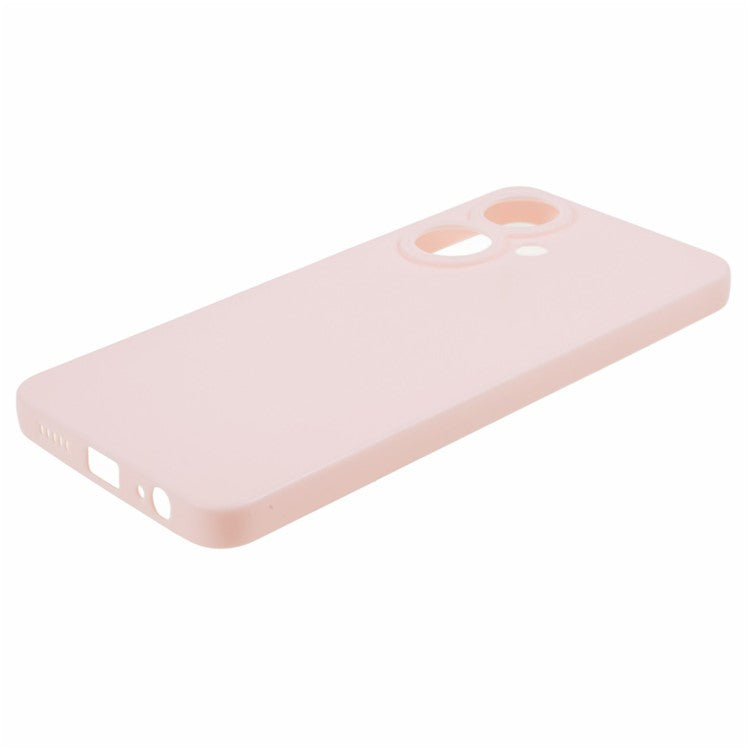 For vivo Y35m+ 5G Candy Color Glossy TPU Case Precise Cutout Anti-scratch Phone Cover - Light Pink