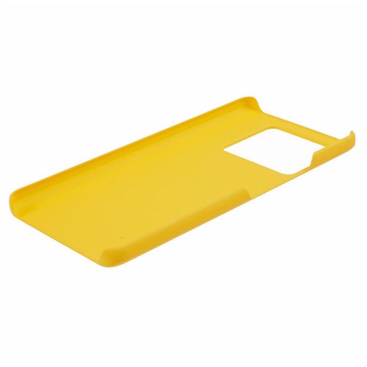 For vivo iQOO Neo8 5G / Neo8 Pro 5G Anti-scratch Rubberized Phone Case PC Smartphone Cover - Yellow