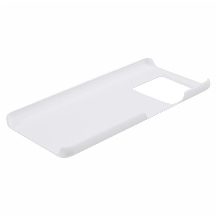 For vivo iQOO Neo8 5G / Neo8 Pro 5G Anti-scratch Rubberized Phone Case PC Smartphone Cover - White