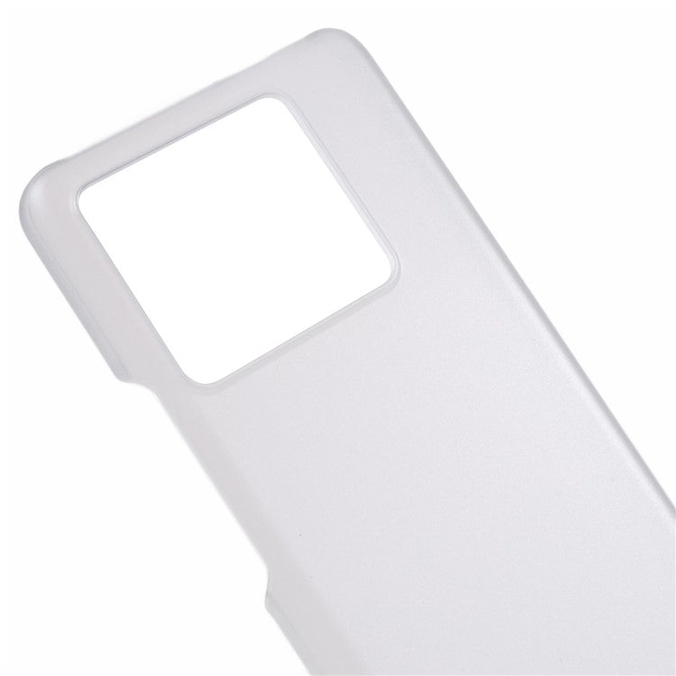 For vivo iQOO Neo8 5G / Neo8 Pro 5G Anti-scratch Rubberized Phone Case PC Smartphone Cover - Transparent