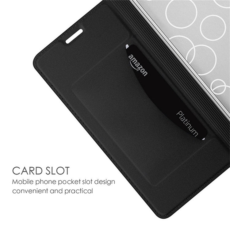 For vivo iQOO Neo8 5G Flip Phone Cover Full Protection Phone Case Card Storage Slot PU Leather Stand Shell - Black