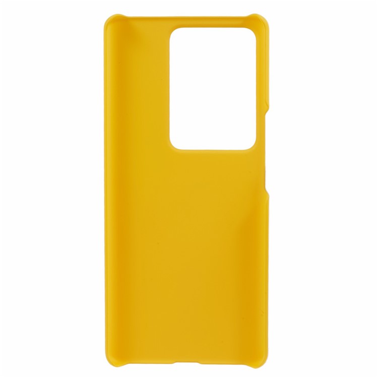 For vivo S17 5G / S17 Pro 5G Rubberized Phone Case Hard PC Anti-scratch Phone Cover - Yellow