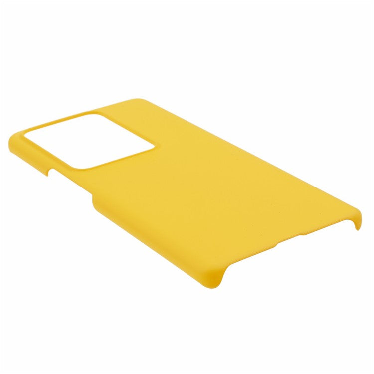 For vivo S17 5G / S17 Pro 5G Rubberized Phone Case Hard PC Anti-scratch Phone Cover - Yellow