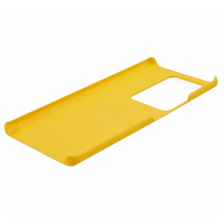 For vivo S17 5G / S17 Pro 5G Rubberized Phone Case Hard PC Anti-scratch Phone Cover - Yellow