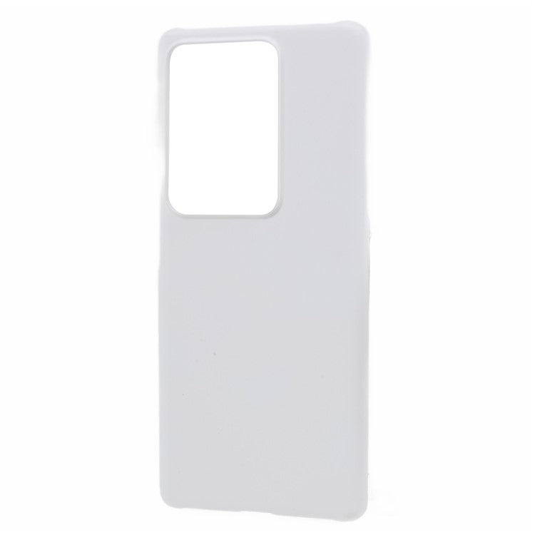 For vivo S17 5G / S17 Pro 5G Rubberized Phone Case Hard PC Anti-scratch Phone Cover - White