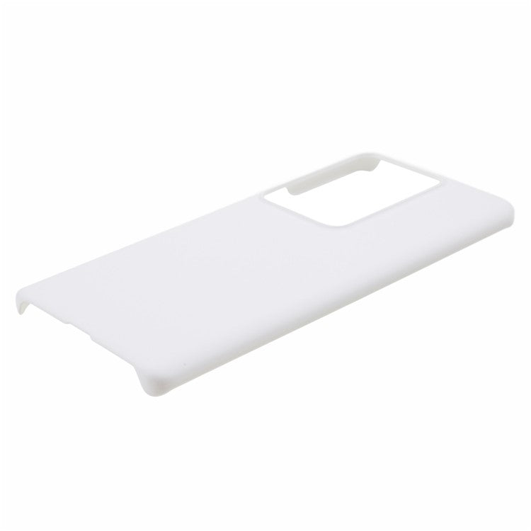 For vivo S17 5G / S17 Pro 5G Rubberized Phone Case Hard PC Anti-scratch Phone Cover - White