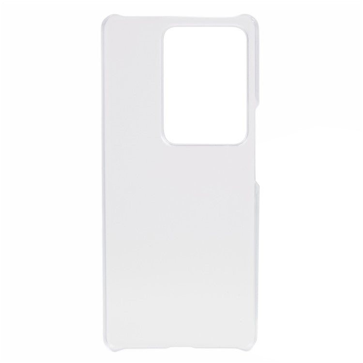 For vivo S17 5G / S17 Pro 5G Rubberized Phone Case Hard PC Anti-scratch Phone Cover - Transparent