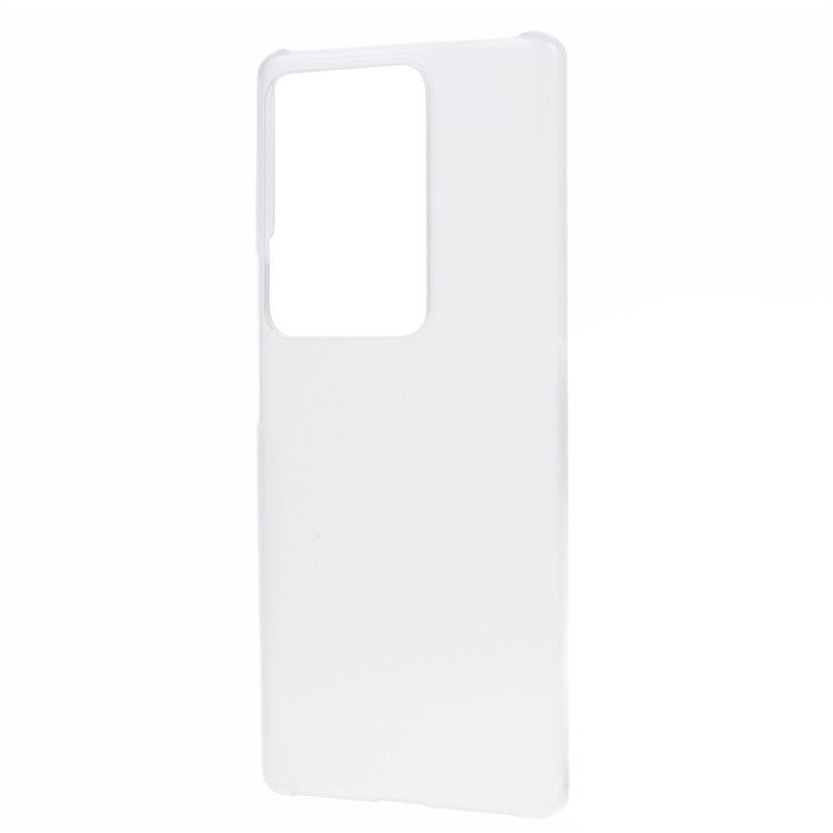 For vivo S17 5G / S17 Pro 5G Rubberized Phone Case Hard PC Anti-scratch Phone Cover - Transparent