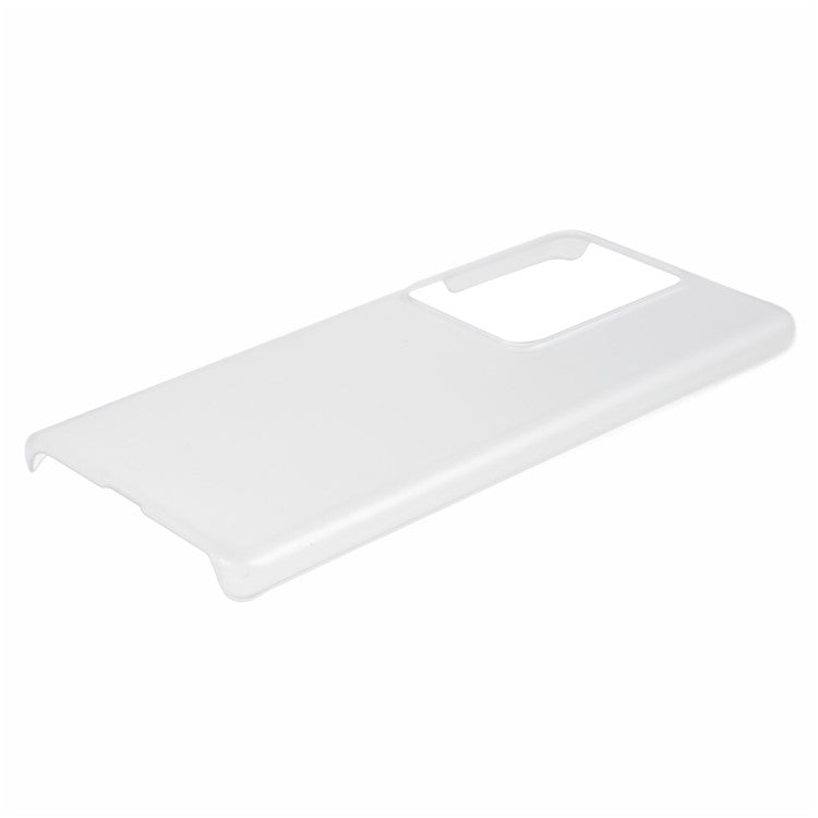 For vivo S17 5G / S17 Pro 5G Rubberized Phone Case Hard PC Anti-scratch Phone Cover - Transparent