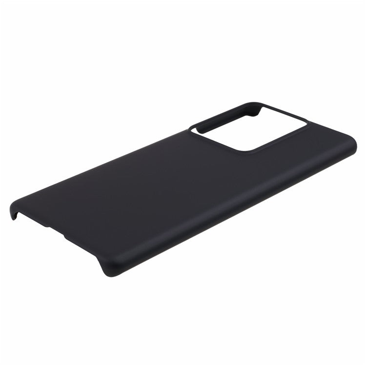 For vivo S17e 5G Rubberized Mobile Phone Case Hard PC Drop-proof Back Cover - Black