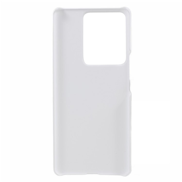 For vivo S17e 5G Rubberized Mobile Phone Case Hard PC Drop-proof Back Cover - White