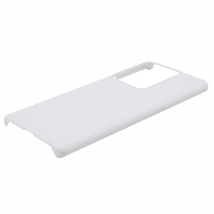 For vivo S17e 5G Rubberized Mobile Phone Case Hard PC Drop-proof Back Cover - White