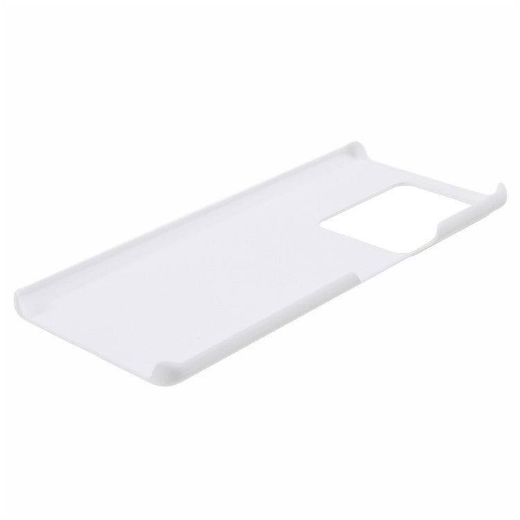 For vivo S17e 5G Rubberized Mobile Phone Case Hard PC Drop-proof Back Cover - White