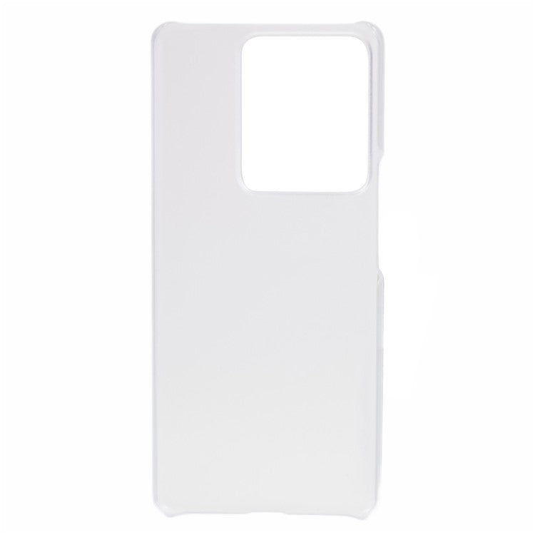 For vivo S17e 5G Rubberized Mobile Phone Case Hard PC Drop-proof Back Cover - Transparent