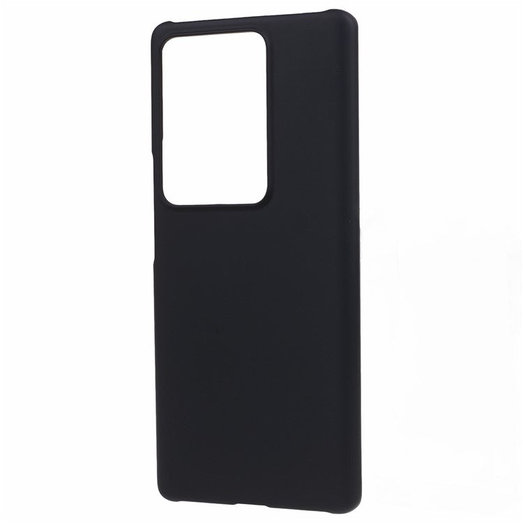 For vivo S16 Pro / S16 / S16e Rubberized PC Mobile Phone Cover Cell Phone Case Anti-Fingerprint Shell - Black