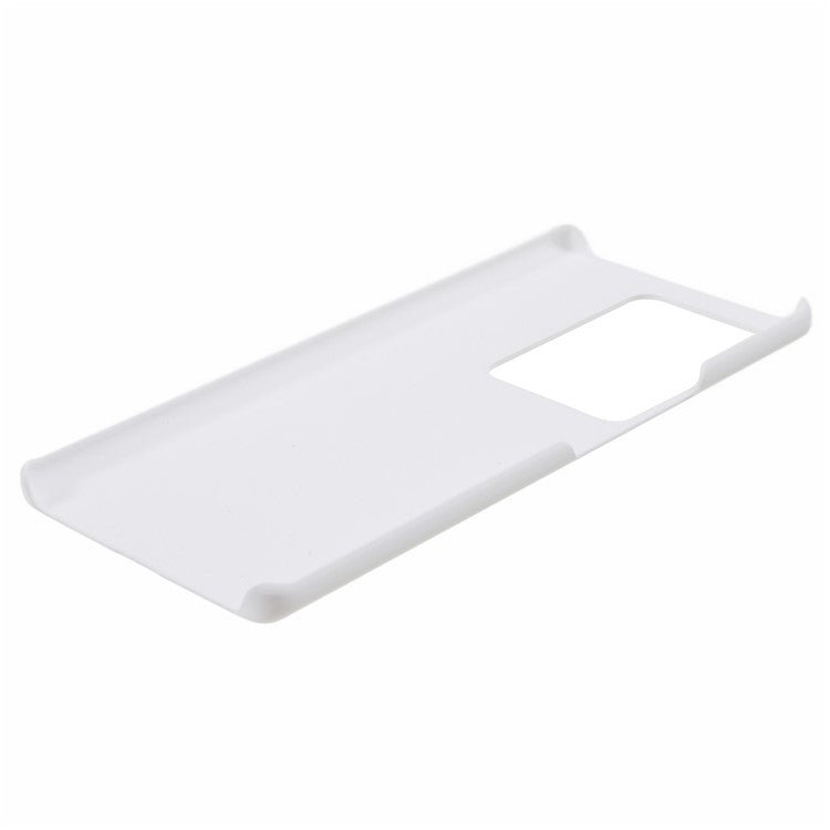 For vivo S16 Pro / S16 / S16e Rubberized PC Mobile Phone Cover Cell Phone Case Anti-Fingerprint Shell - White