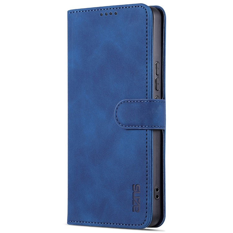 AZNS For vivo Y78+ 5G / Y78 5G / V29 Lite 5G PU Leather Case Stand Wallet Phone Cover - Blue